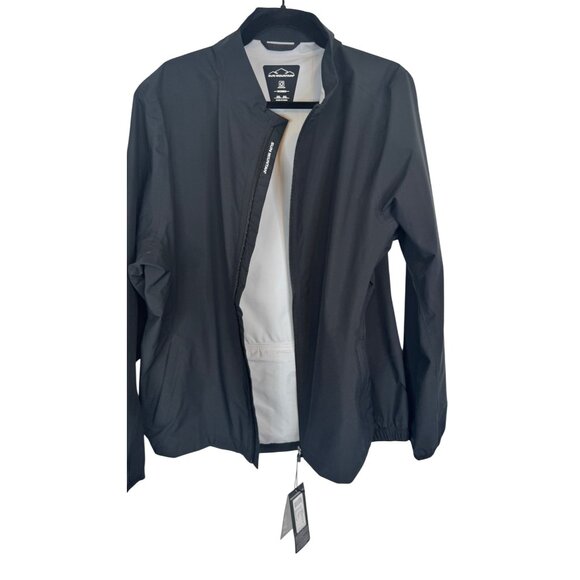 NWT Sun Mountain 2XL Monsoon Waterproof Golf Rain Jacket Black Lightweight - Picture 7 of 16